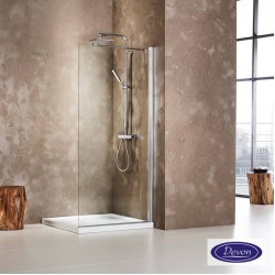 Devon Iwis Walk-In 47-49 H.185 Clean-Glass Chrome