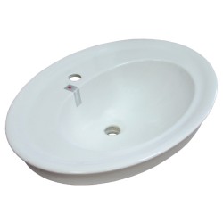 Hatria Dolce Vita, Ενθετος Νιπτήρας 65cm, Λευκός Hatria Dolce Vita, Ενθετος Νιπτήρας 65cm, Λευκός
